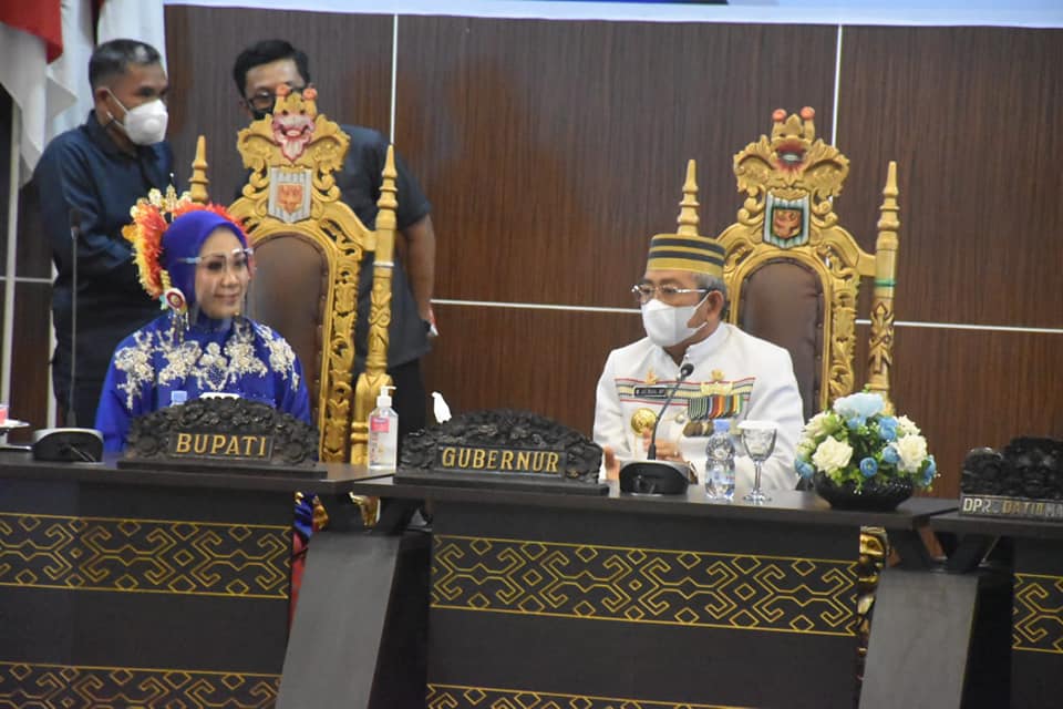 Foto: Gubernur Sulbar Hadiri Peringatan Hari Jadi Mamuju ke-481